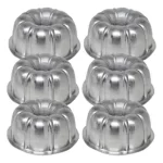 FORMINHA TORTA SUIÇA DECORADA GOMADA Nº 2 (ALM.) 6 UND. - 9X4 CM