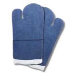 LUVA MAO DE GATO GRAFATEX AZUL CANO CURTA 35CM