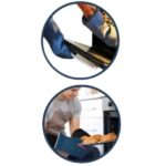 LUVA MAO DE GATO GRAFATEX AZUL CANO LONGO 50 CM - Imagem 2