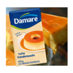 LEITE CONDENSADO SEMI DESNATADO 395G - DAMARE