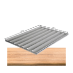 ASSADEIRAS CANALETADAS 58X68 7 ONDAS SMT2 - Imagem 2