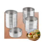 FORMINHA QUICHE FIXA Nº 1 (ALUMÍNIO) - 2,5 ALTURA X 8,2 CM BOCA