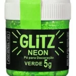 GLITZ - PÓ PARA DECORAÇÃO NEON VERDE 5G