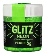 GLITZ - PÓ PARA DECORAÇÃO NEON VERDE 5G