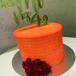 GLITZ - PÓ PARA DECORAÇÃO NEON LARANJA 5G - Imagem 4