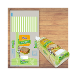 EMBALAGEM PARA PÃO INTEGRAL 23X45CM COM 100 UNIDADES